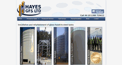 Desktop Screenshot of hayes-gfs.com